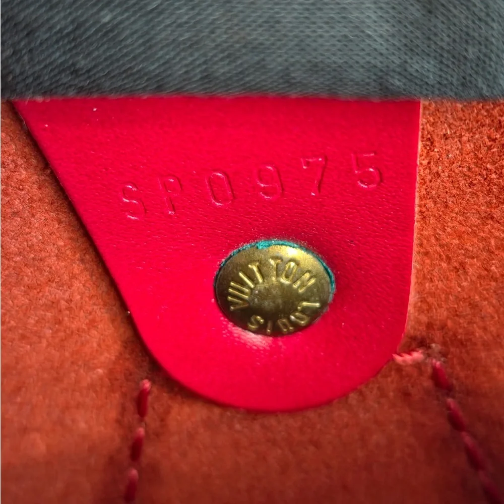 Louis Vuitton Speedy 30 in Épi Leather